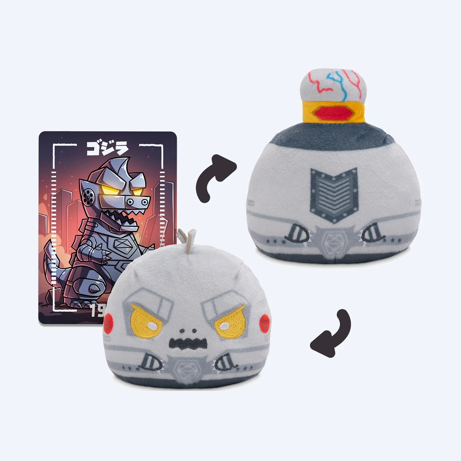 Godzilla 3" Reversible Plushie Blind Box - Image 4