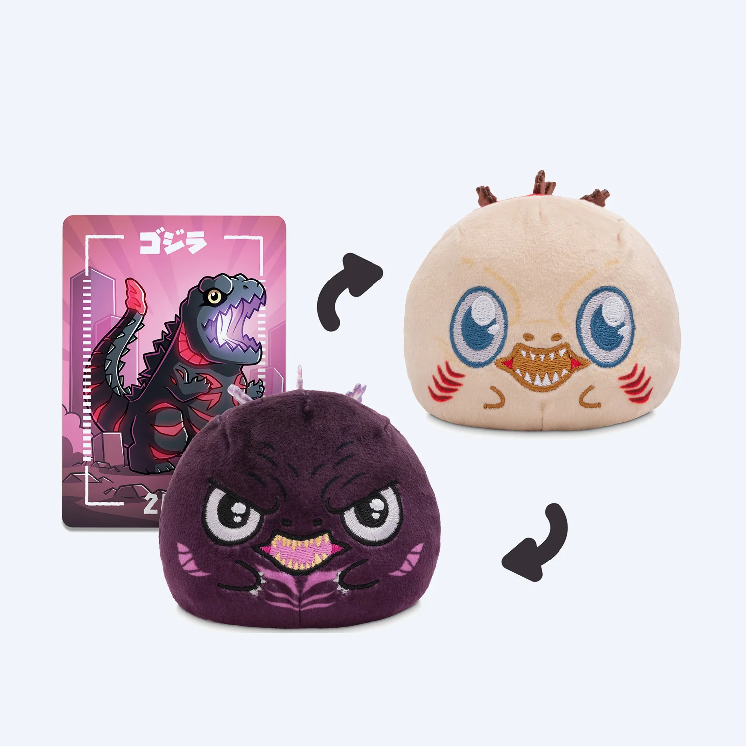 Godzilla 3" Reversible Plushie Blind Box - Image 7