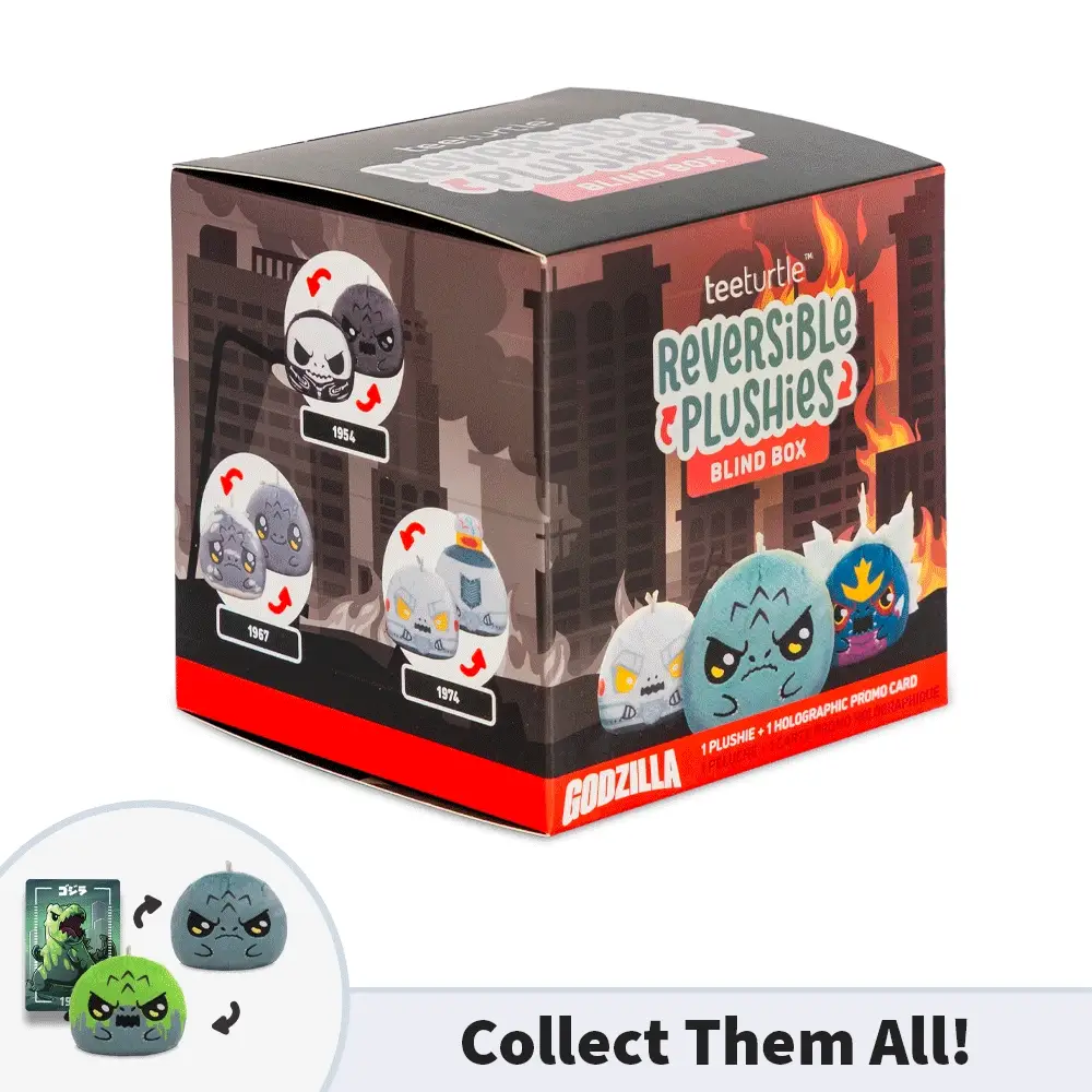 Godzilla 3" Reversible Plushie Blind Box - Image 9