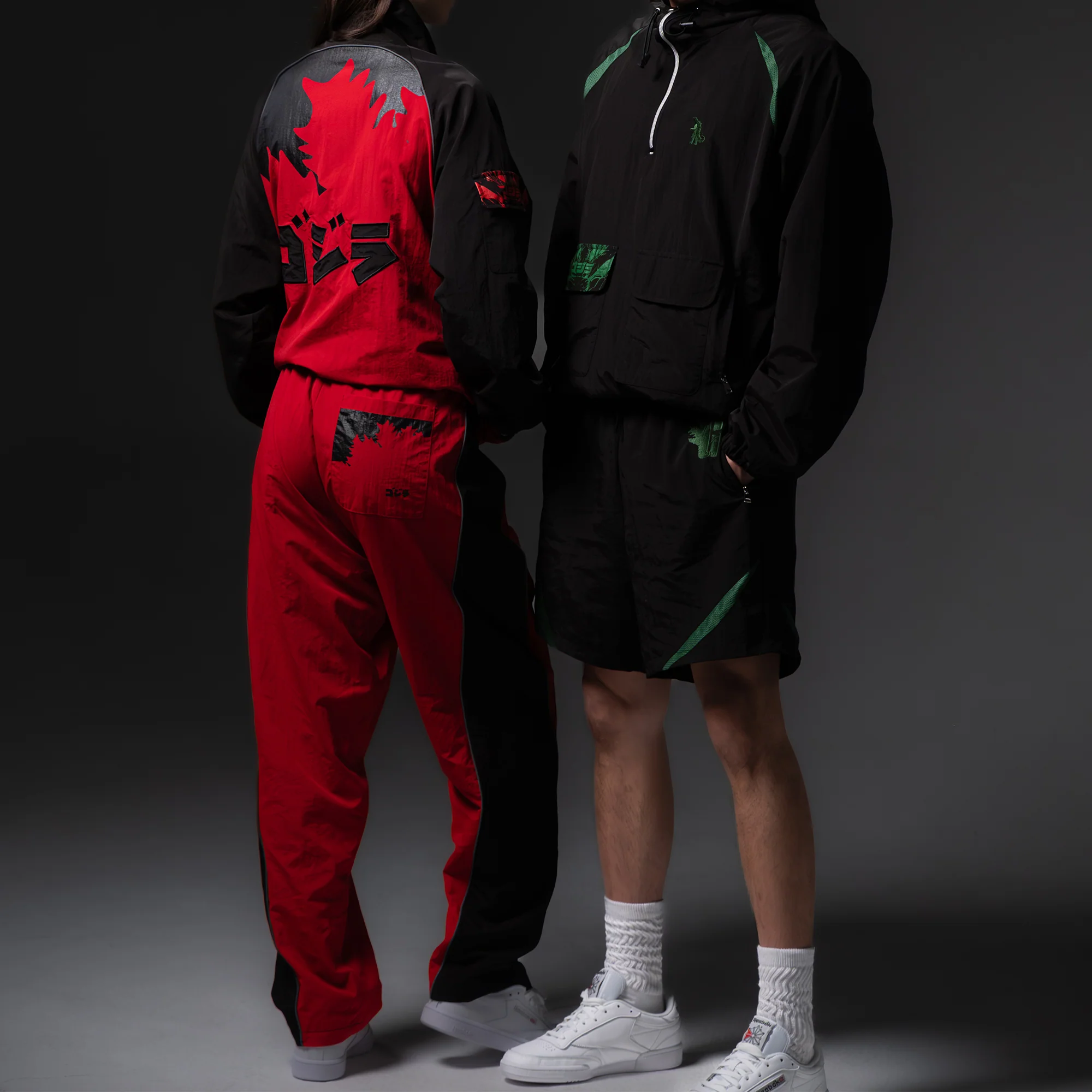 Godzilla Essential Track Short – Green and Black Edition - Image 8