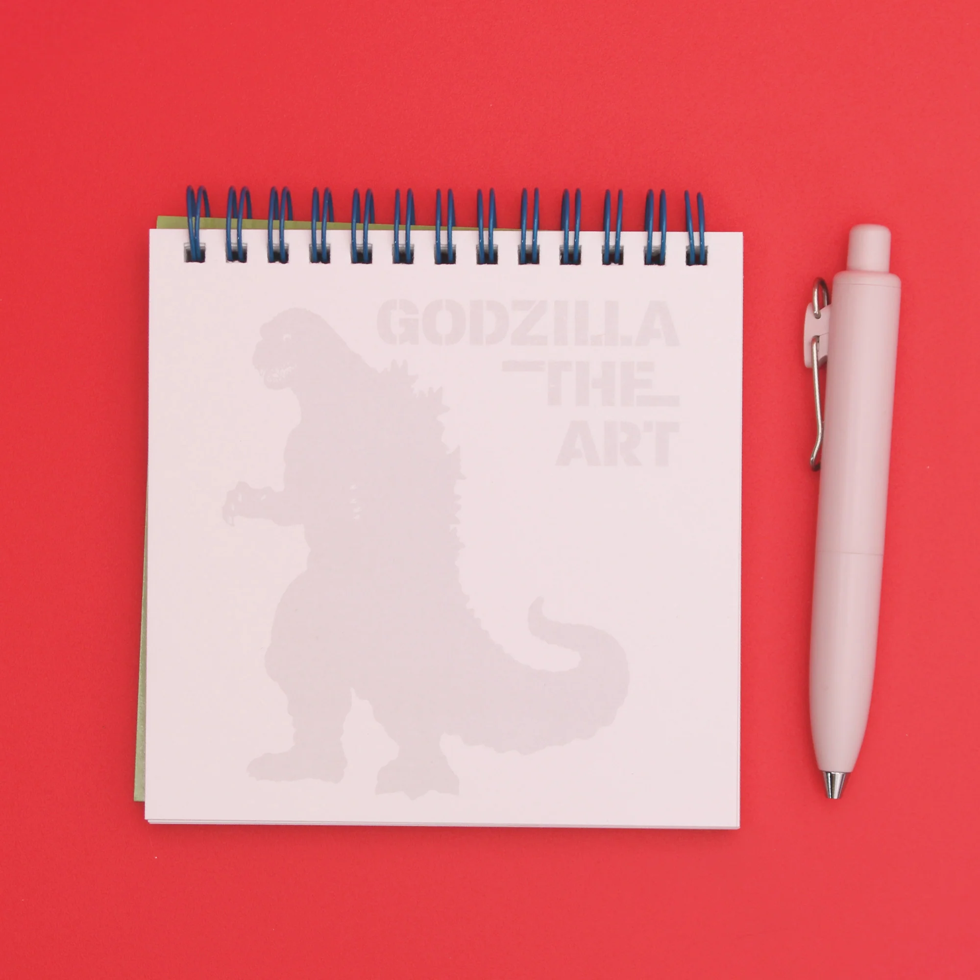 Godzilla the Art Green W-Ring Notebook - Image 2