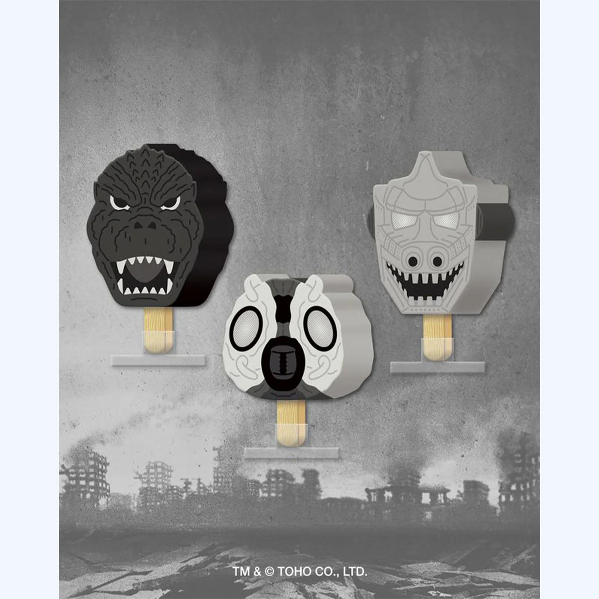 Godzilla x Frozen Culture Black and White Figure Set - Image 8