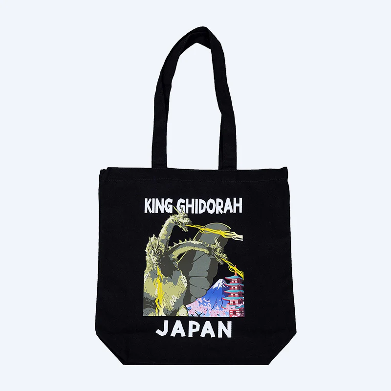 King Ghidorah Black Tote Bag
