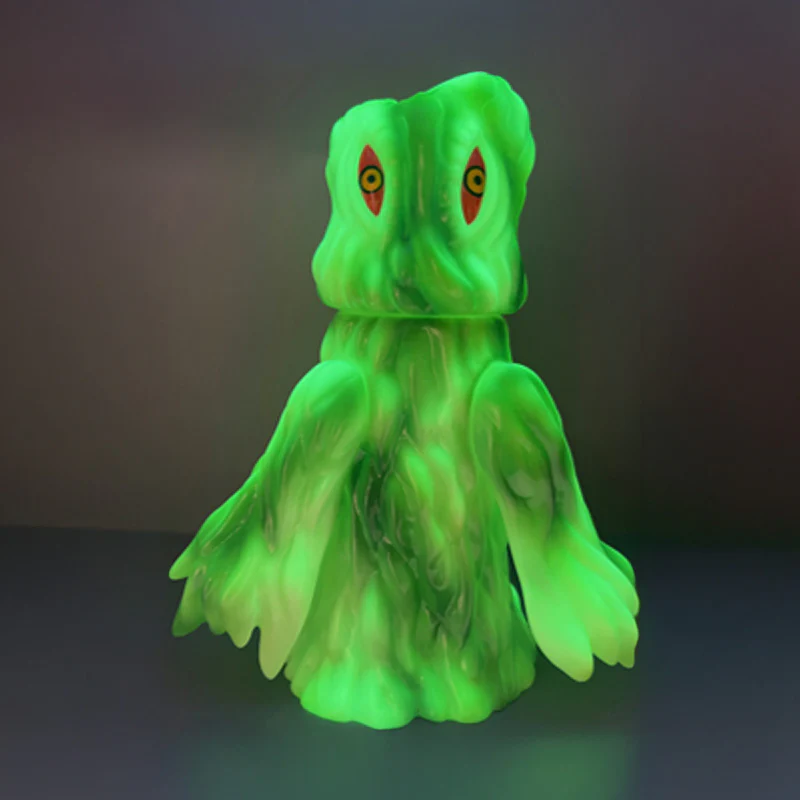 Soft Vinylife Hedorah Candy Case Green GITD Ver. Figure - Image 7