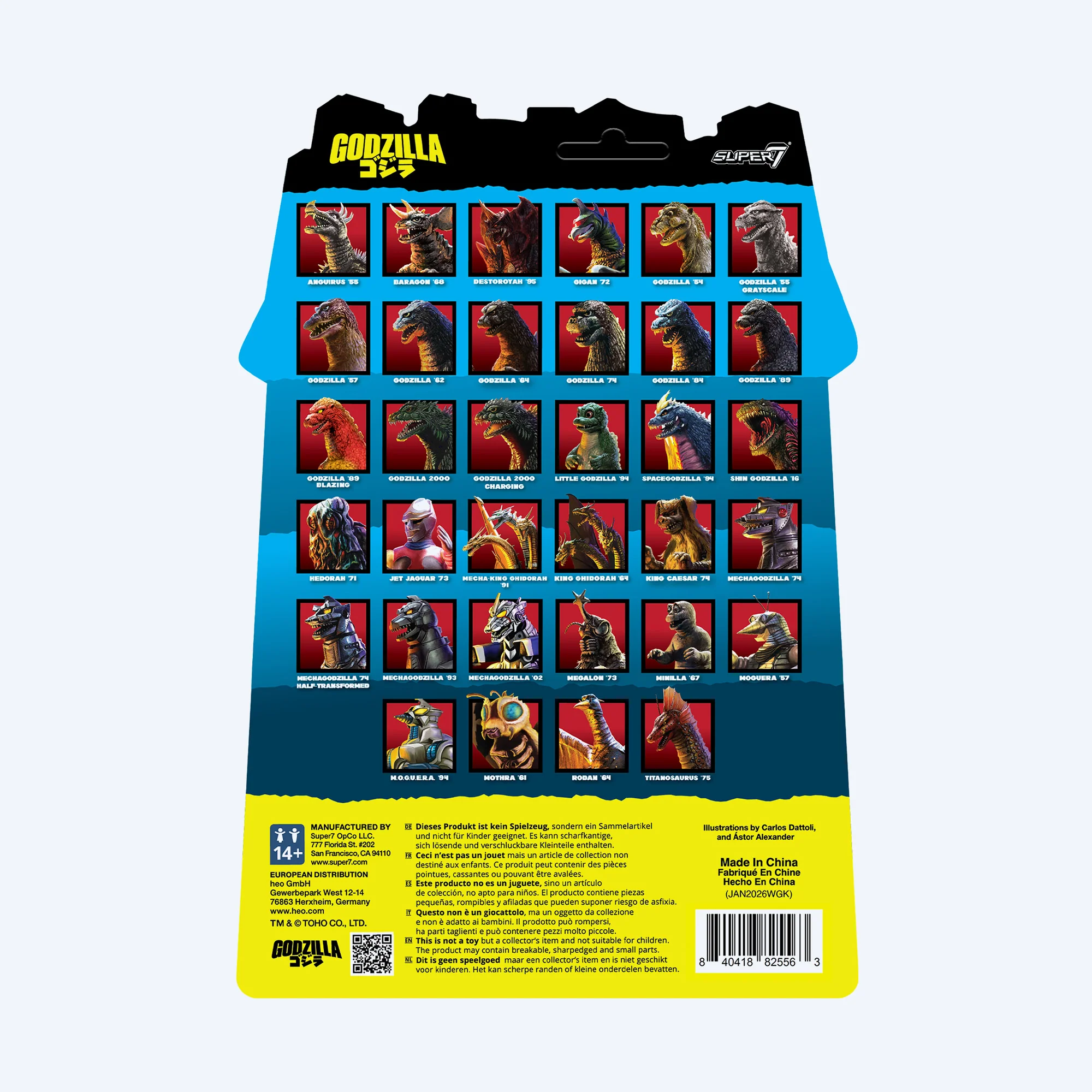 Super7 ReAction Figures Wave 11 - Little Godzilla - Image 4