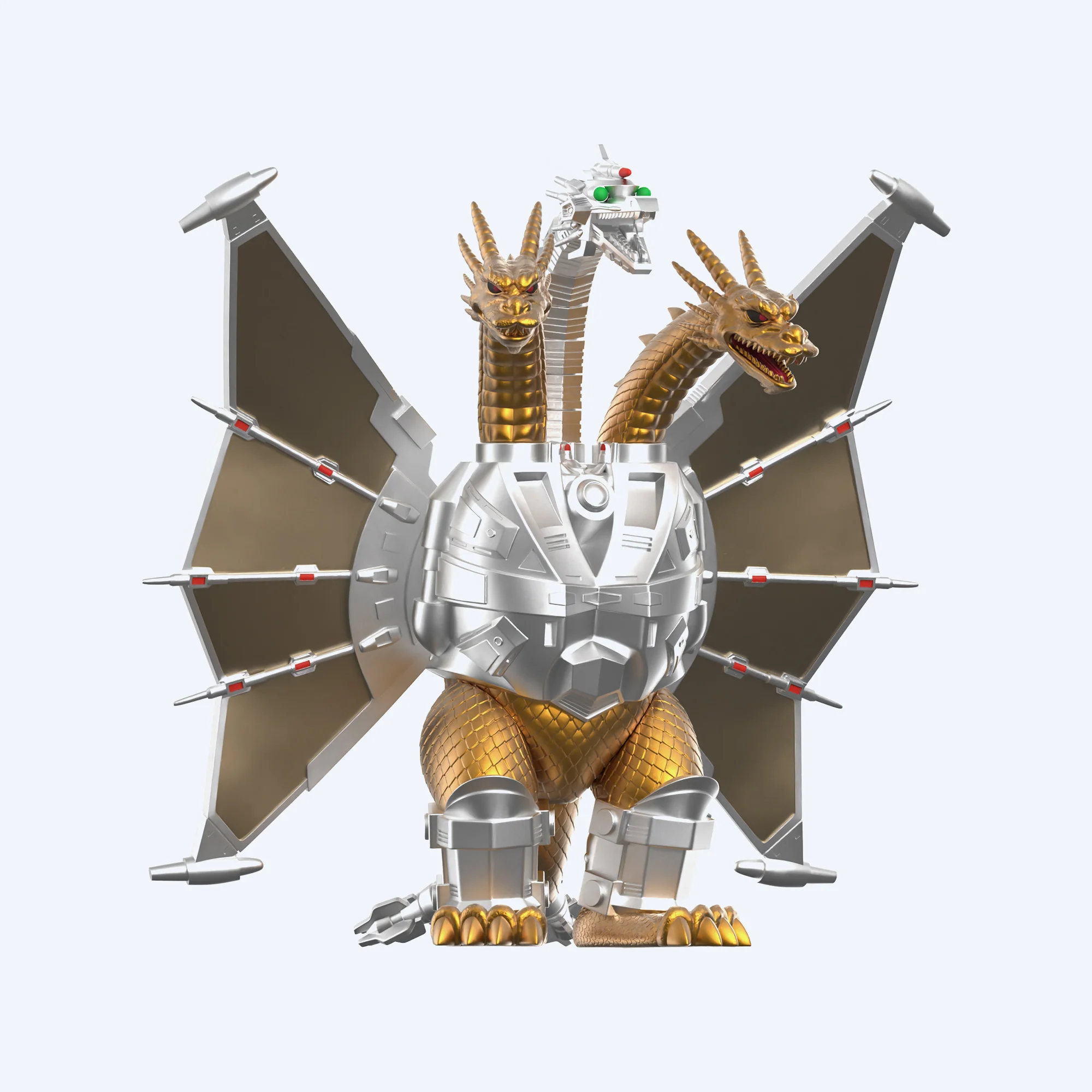 Super7 ReAction Figures Wave 11 - Mecha-King Ghidorah - Image 2
