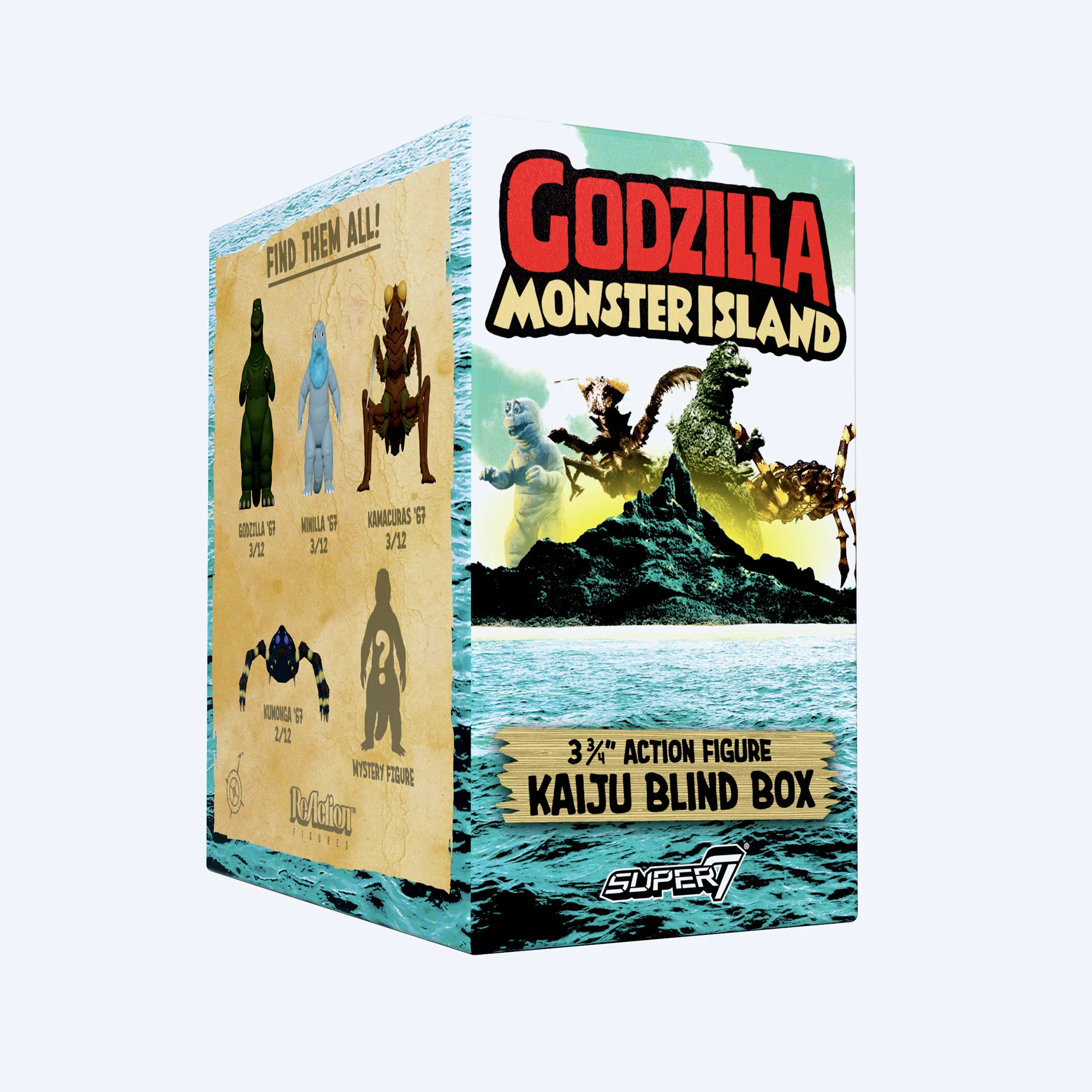 Super7 ReAction Wave 13 (Showa Monster Island) Blind Box - Image 2