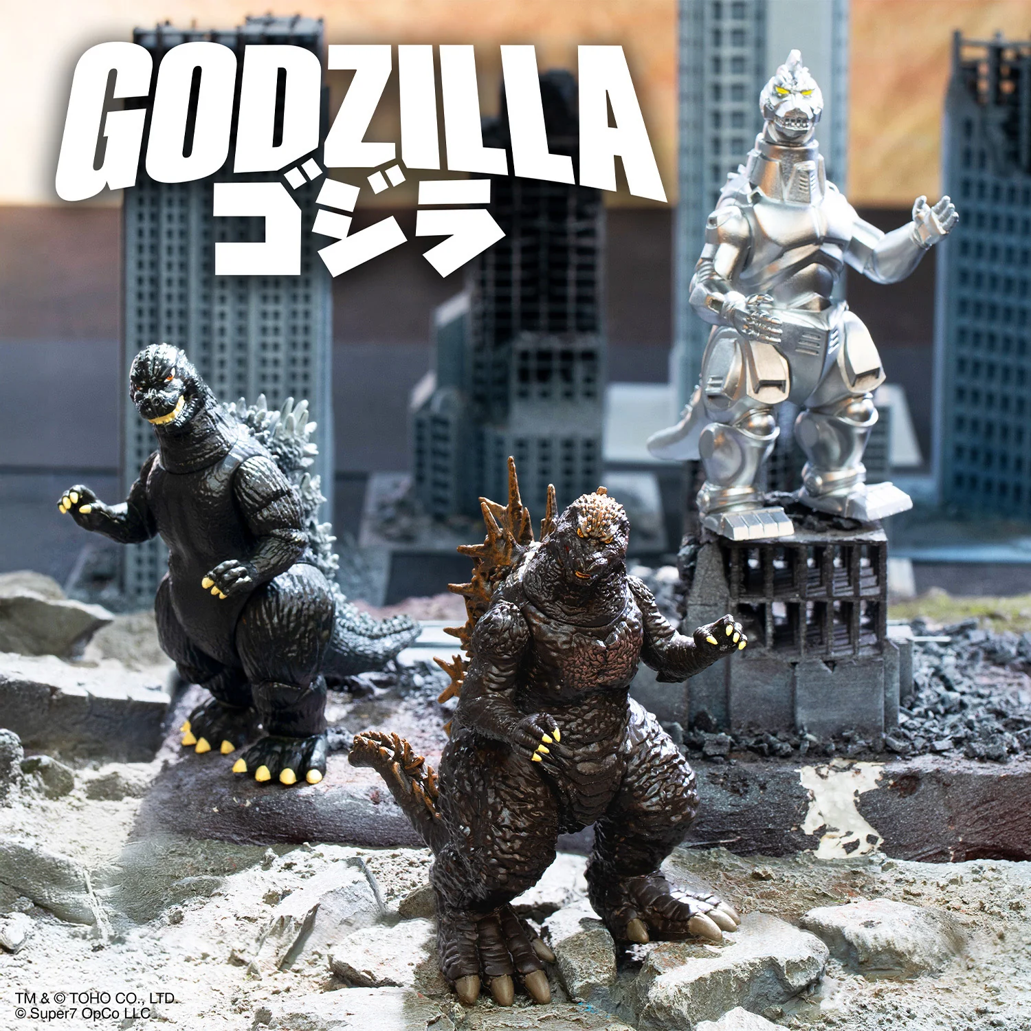 Toho ReAction Figures Wave 08 Set - Image 3