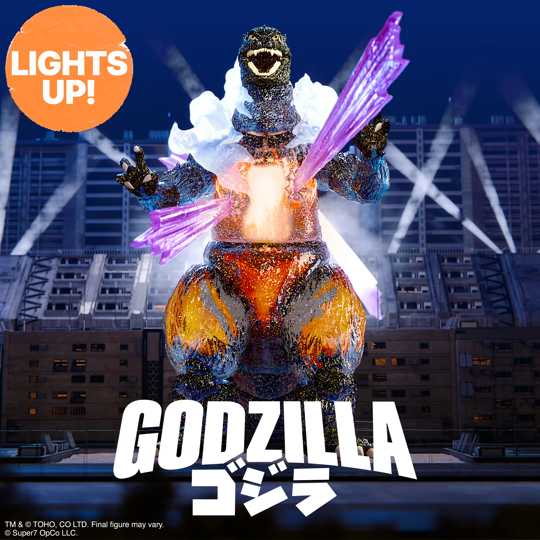 Toho ULTIMATES! Final Battle Godzilla (LED Lightup) - Image 8